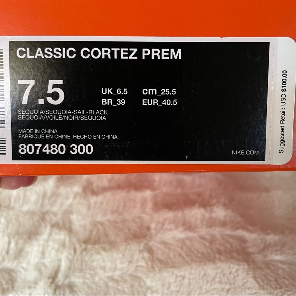 Nike Cortez premium swooshless (rare) - Picture 9 of 9